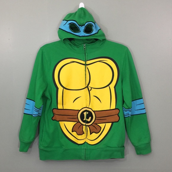 Detail Ninja Turtle Jacket With Mask Nomer 41