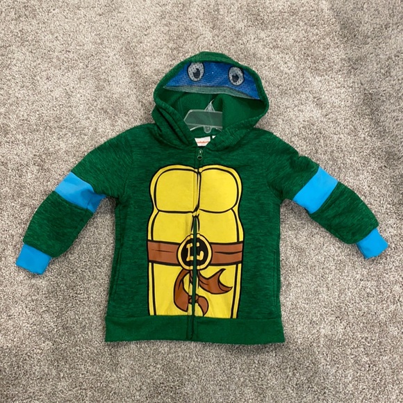 Detail Ninja Turtle Jacket With Mask Nomer 45
