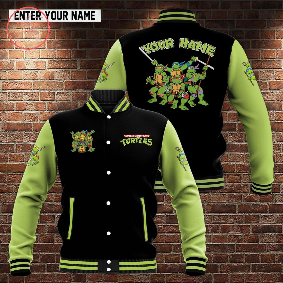 Detail Ninja Turtle Jacket With Mask Nomer 55