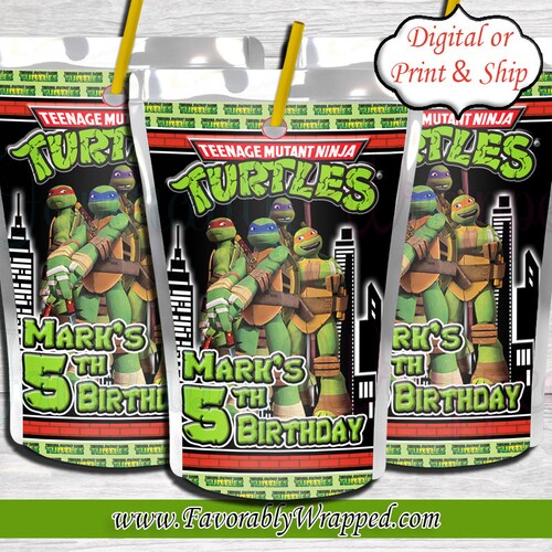 Detail Ninja Turtle Juice Box Nomer 17