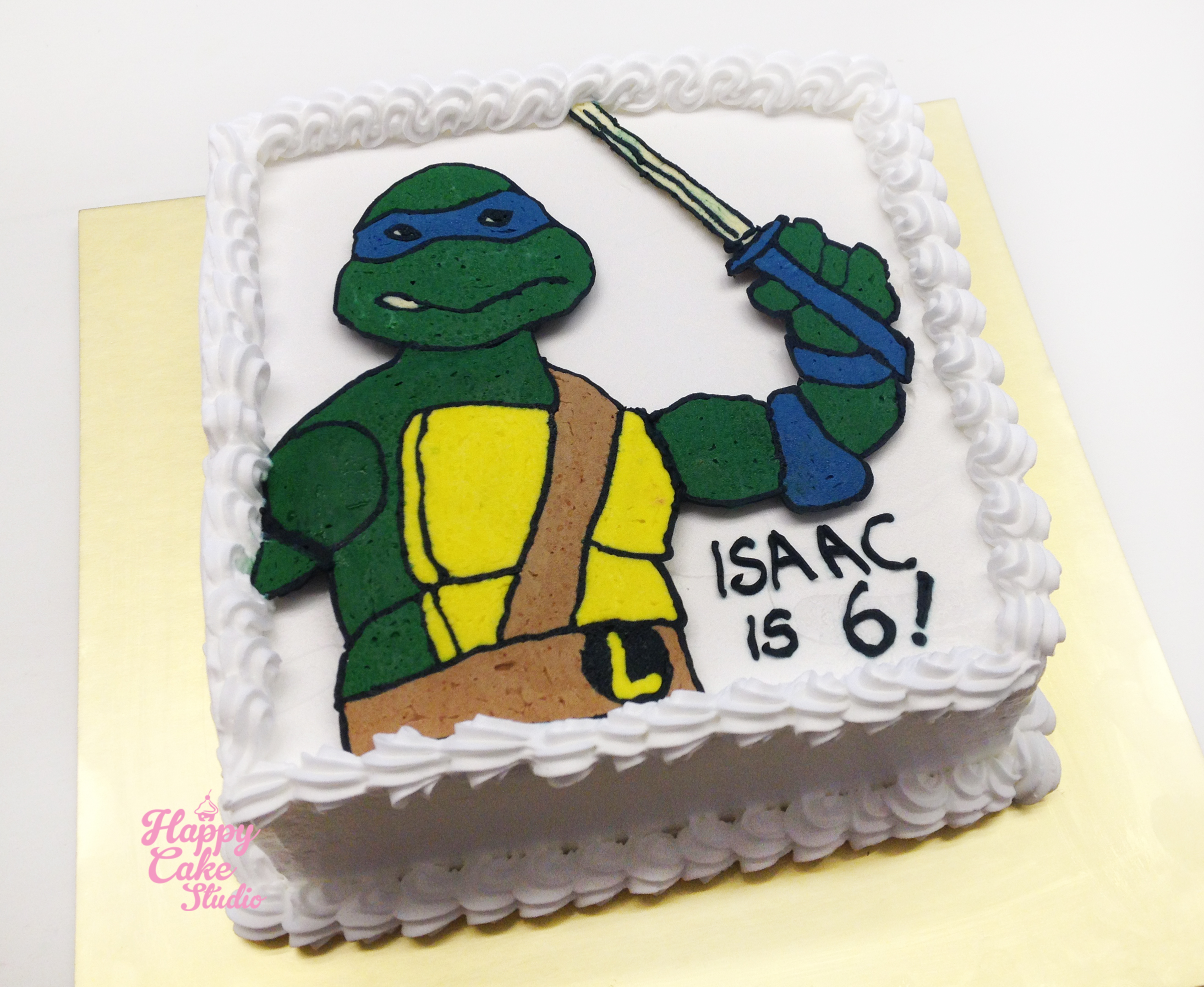 Detail Ninja Turtle Leonardo Cake Nomer 19