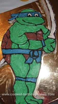 Detail Ninja Turtle Leonardo Cake Nomer 22