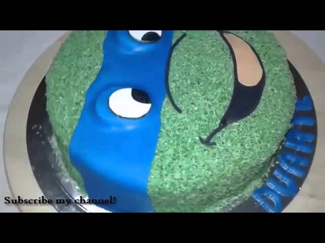 Detail Ninja Turtle Leonardo Cake Nomer 28