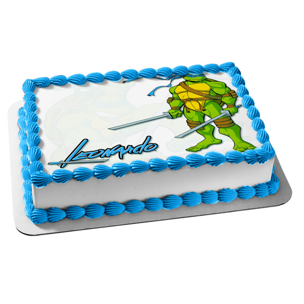 Detail Ninja Turtle Leonardo Cake Nomer 31