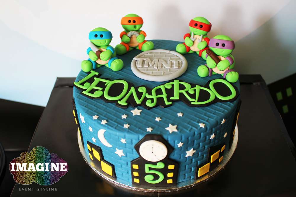 Detail Ninja Turtle Leonardo Cake Nomer 48