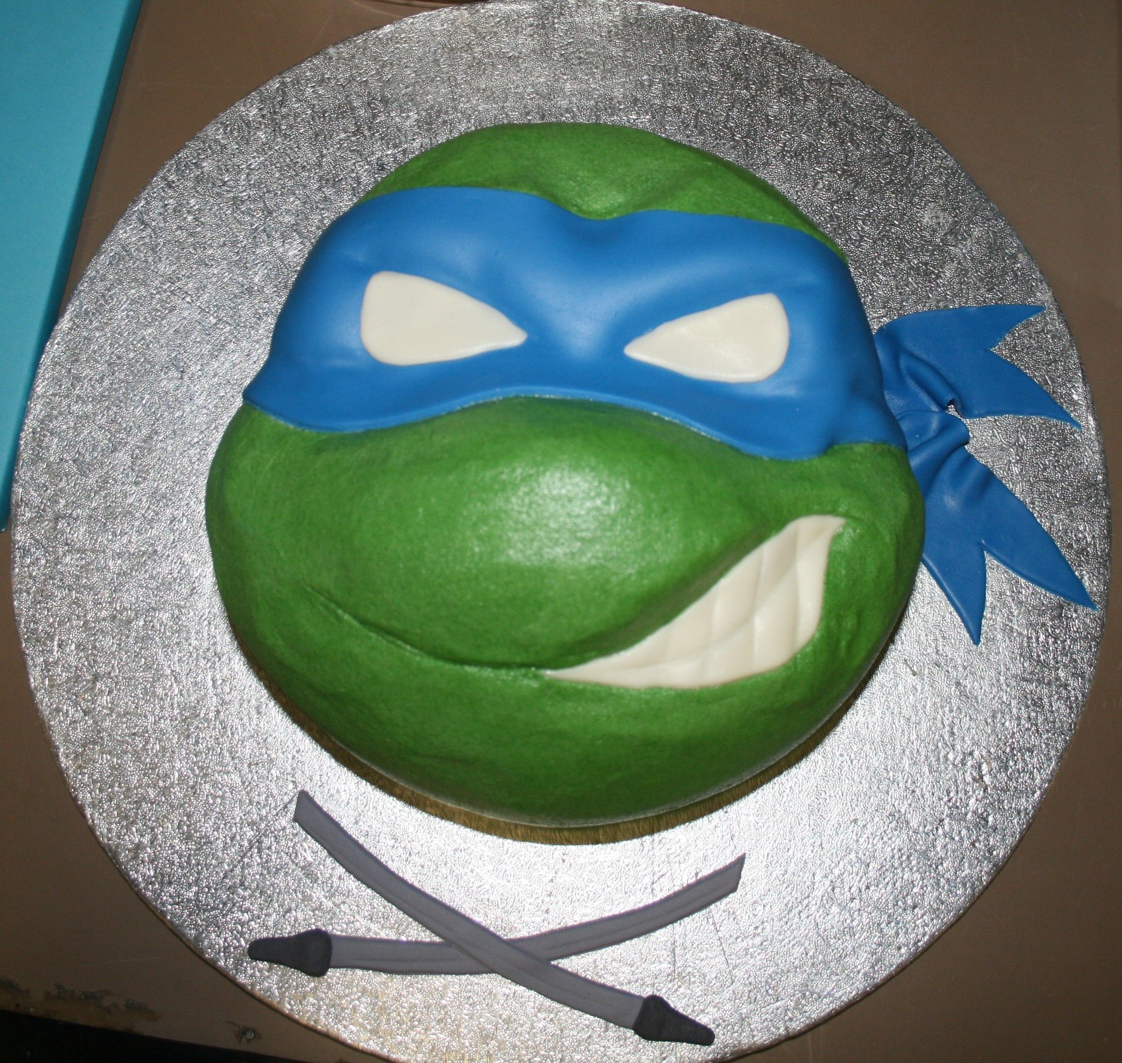 Detail Ninja Turtle Leonardo Cake Nomer 7