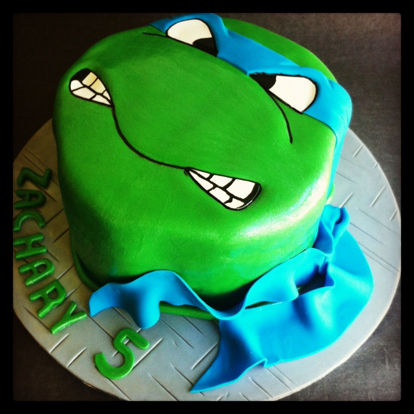 Detail Ninja Turtle Leonardo Cake Nomer 8