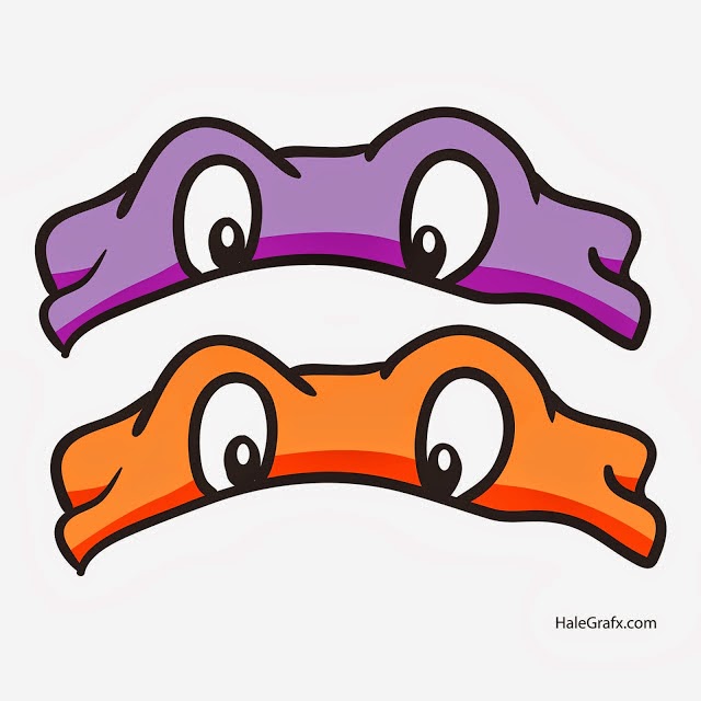 Detail Ninja Turtle Masks Template Nomer 28