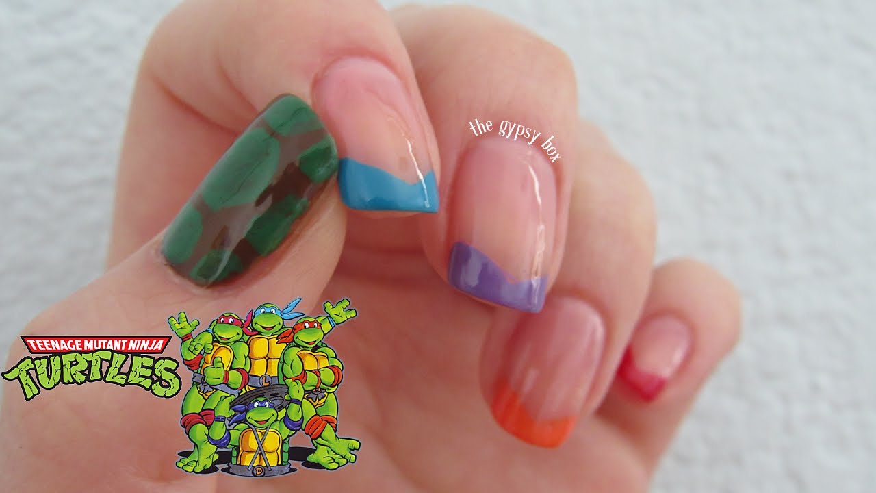 Detail Ninja Turtle Nail Design Nomer 20