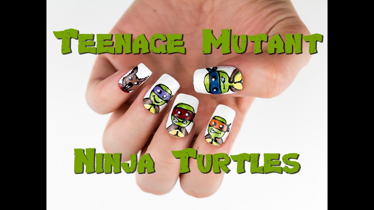 Detail Ninja Turtle Nail Design Nomer 23