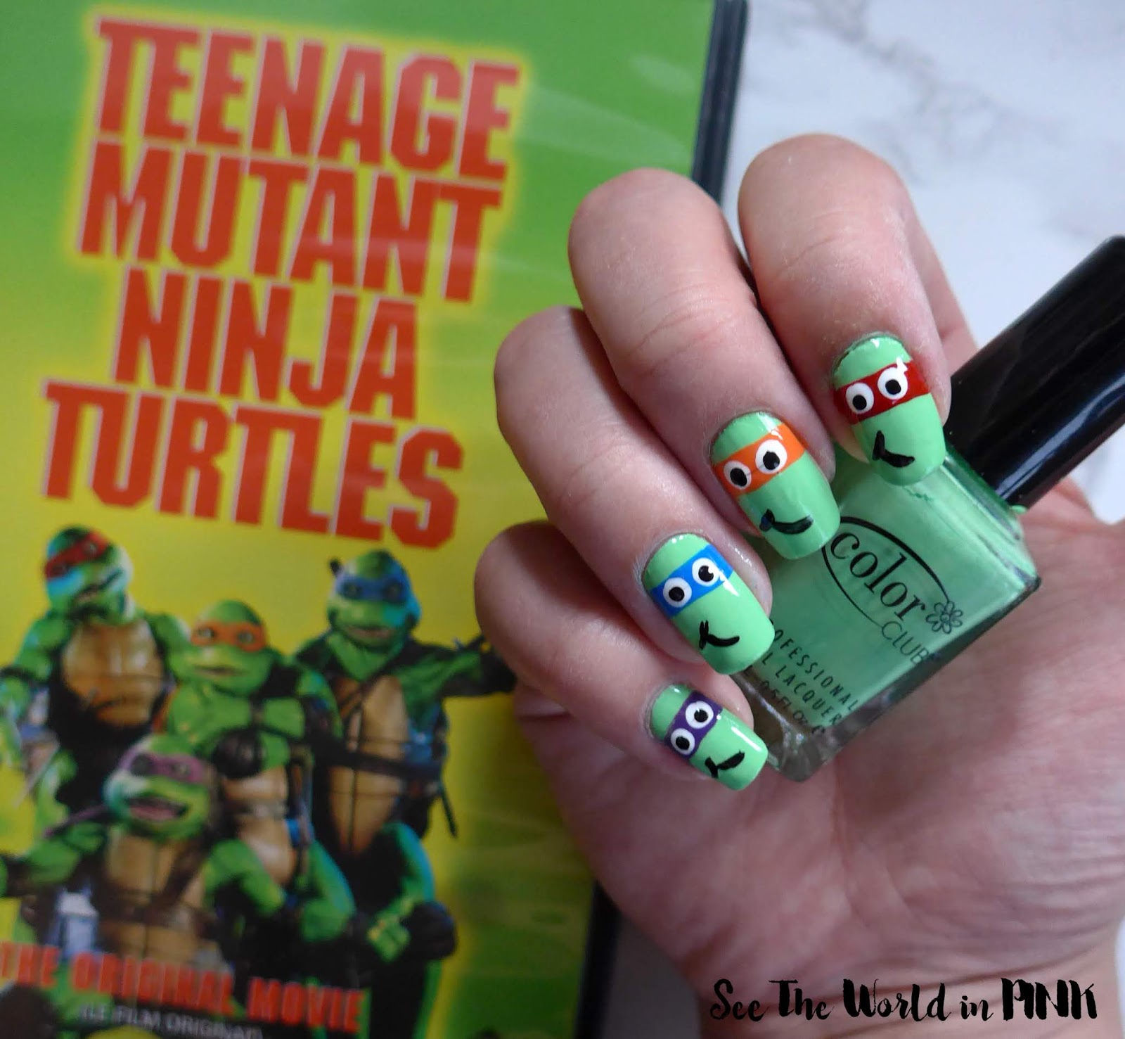 Detail Ninja Turtle Nail Design Nomer 28