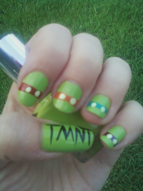 Detail Ninja Turtle Nail Design Nomer 45