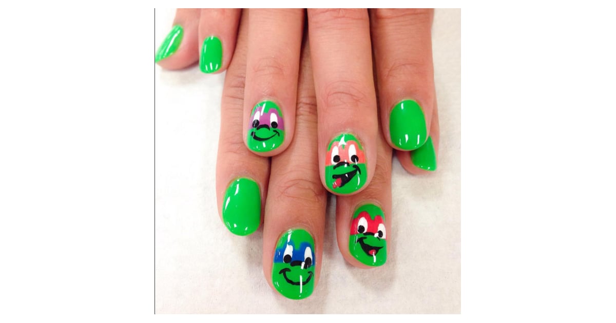 Detail Ninja Turtle Nail Design Nomer 48