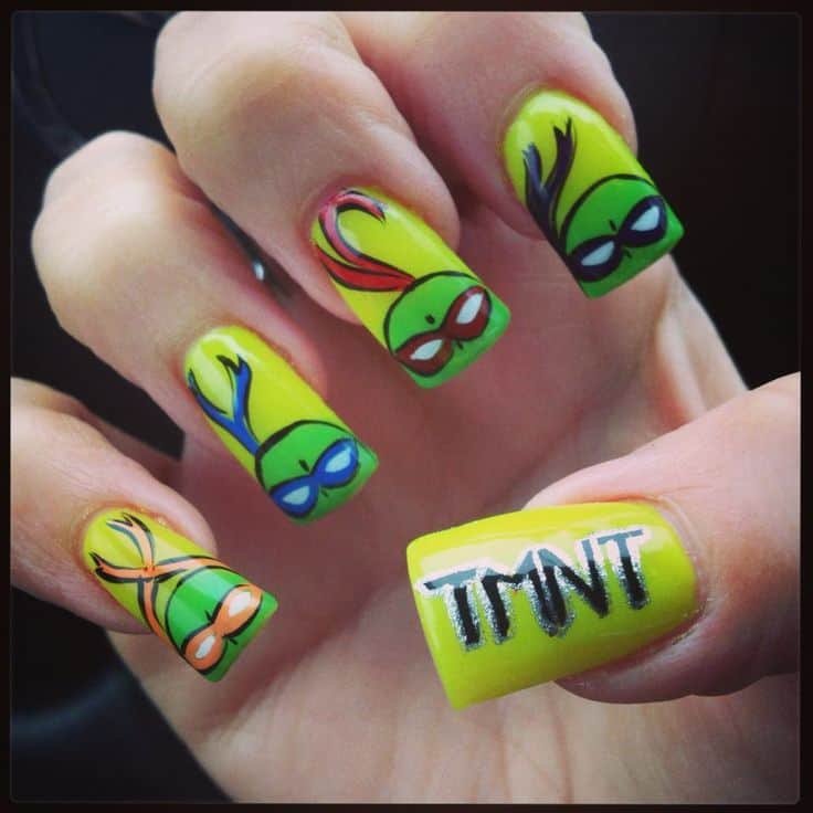 Detail Ninja Turtle Nails Nomer 35