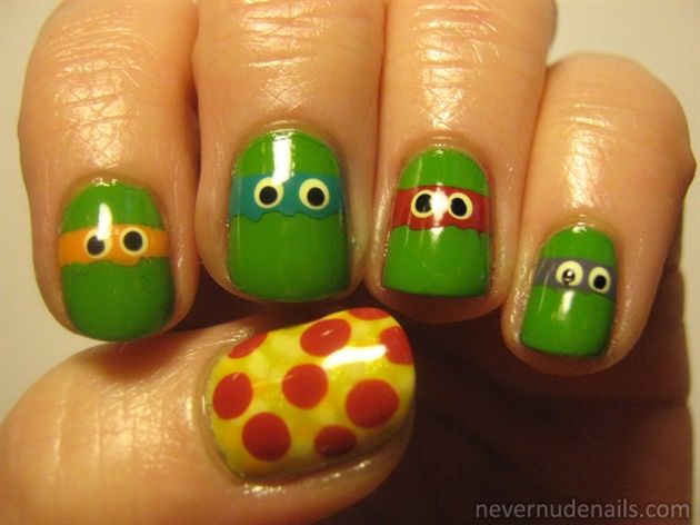 Detail Ninja Turtle Nails Nomer 8