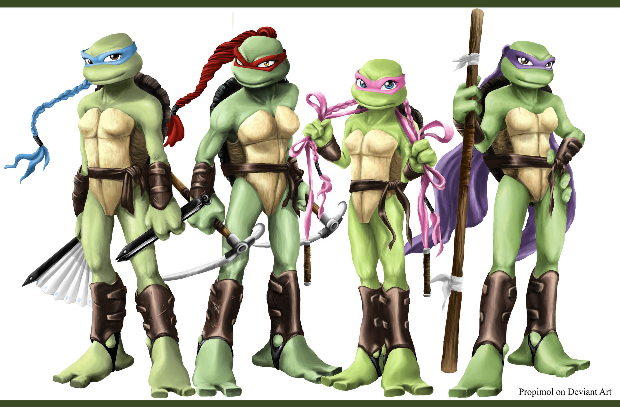 Detail Ninja Turtle Names And Weapons Nomer 14