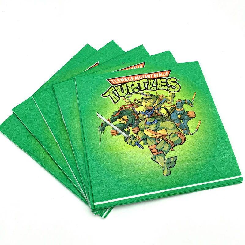 Detail Ninja Turtle Napkins Nomer 50