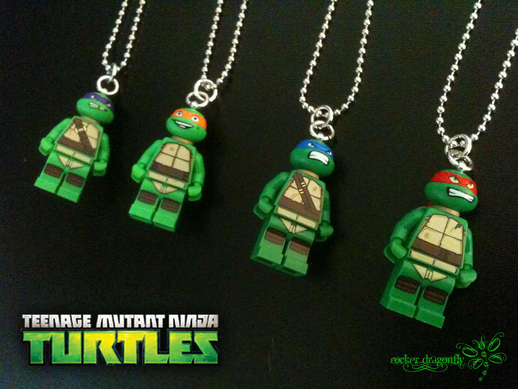 Detail Ninja Turtle Necklace Nomer 29