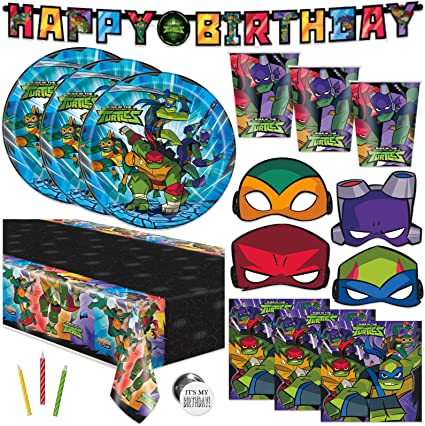 Detail Ninja Turtle Paper Plates Nomer 12