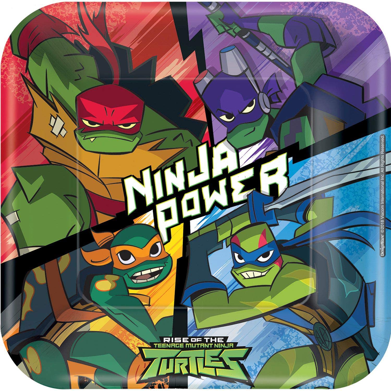 Detail Ninja Turtle Paper Plates Nomer 27