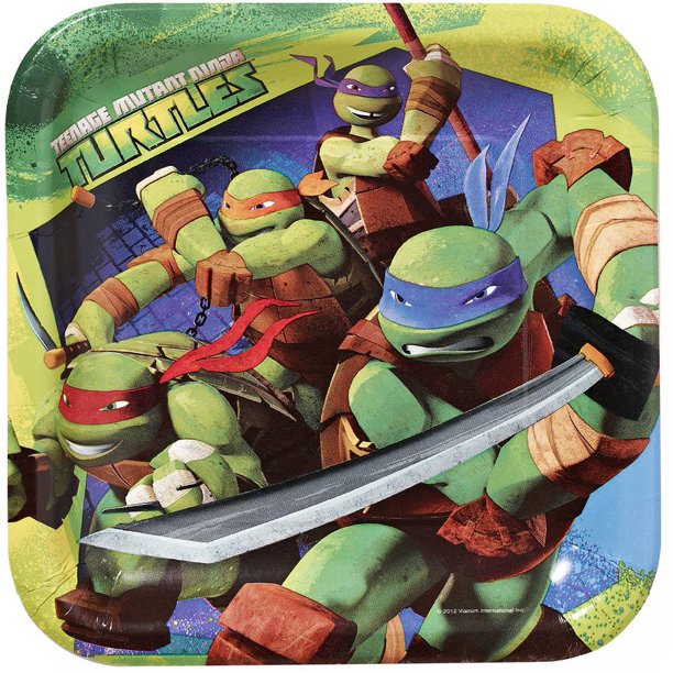 Detail Ninja Turtle Paper Plates Nomer 33