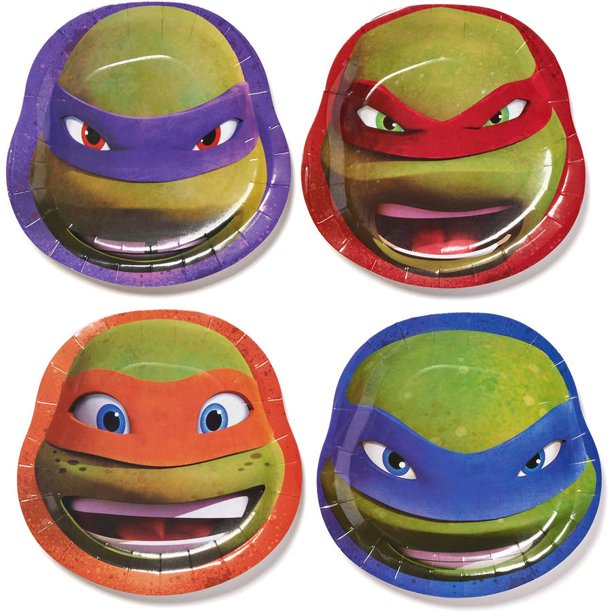 Detail Ninja Turtle Paper Plates Nomer 34