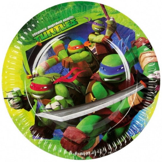 Detail Ninja Turtle Paper Plates Nomer 35
