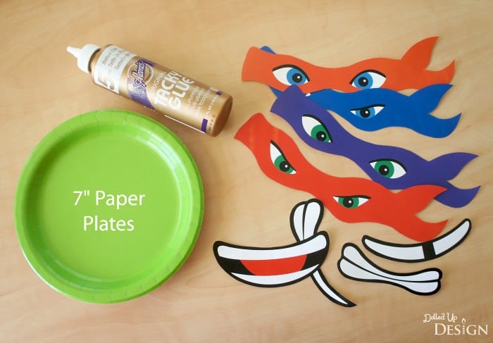 Detail Ninja Turtle Paper Plates Nomer 37