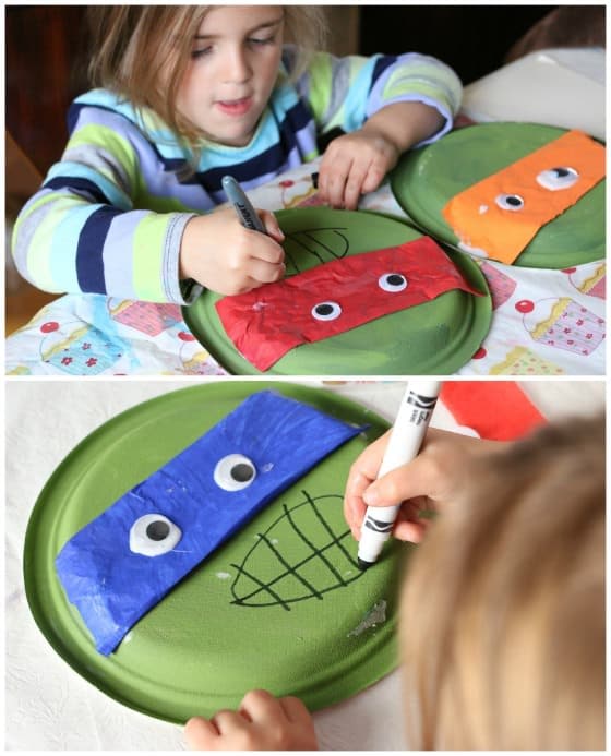 Detail Ninja Turtle Paper Plates Nomer 42