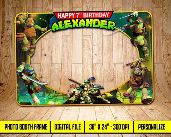 Detail Ninja Turtle Photo Booth Ideas Nomer 12