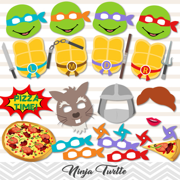 Detail Ninja Turtle Photo Booth Ideas Nomer 8