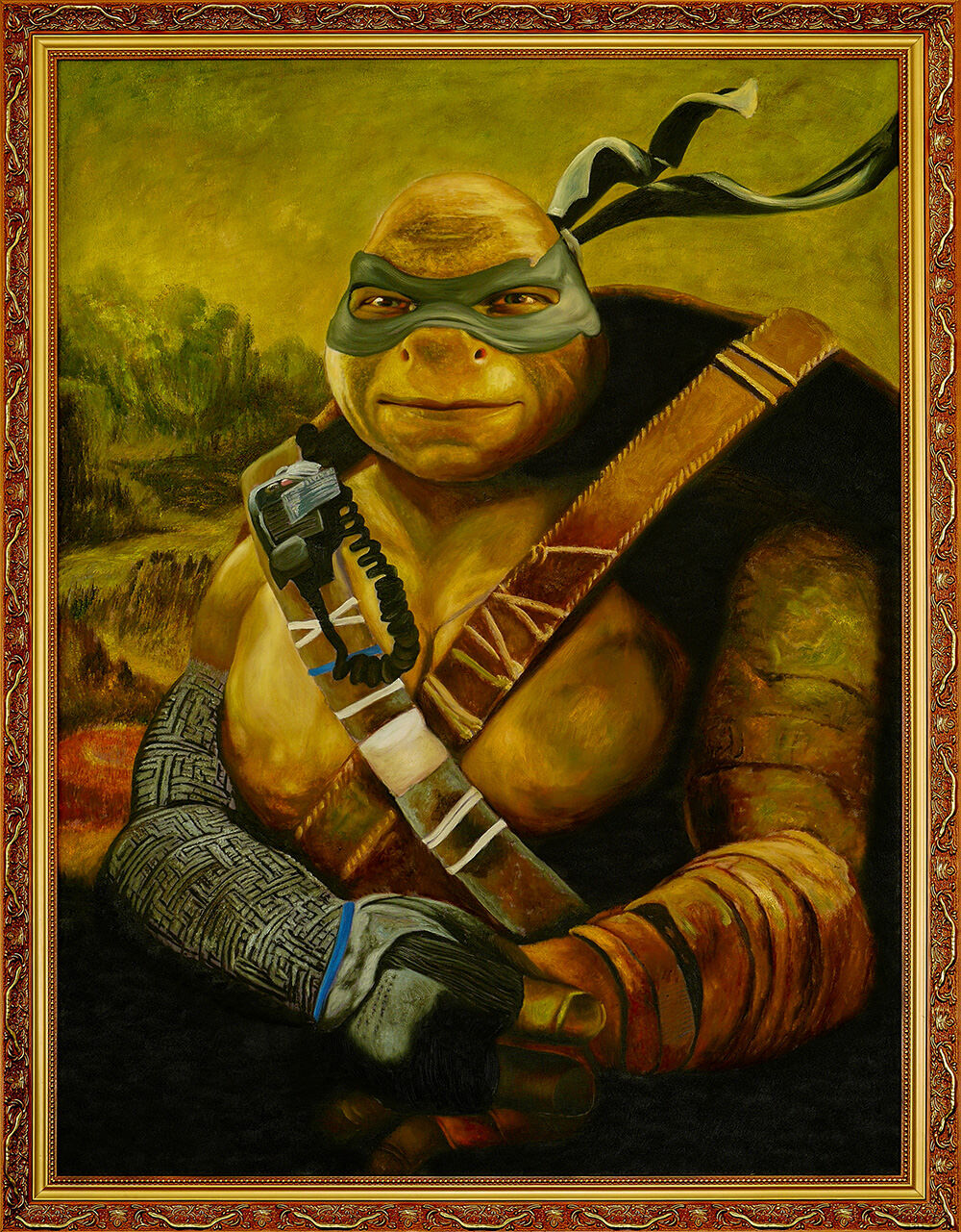 Detail Ninja Turtle Picture Frame Nomer 43