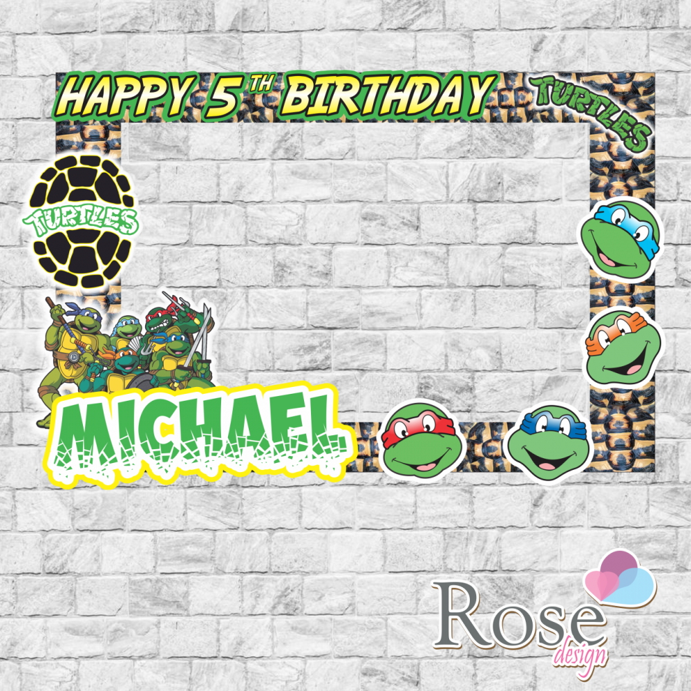 Detail Ninja Turtle Picture Frames Nomer 14