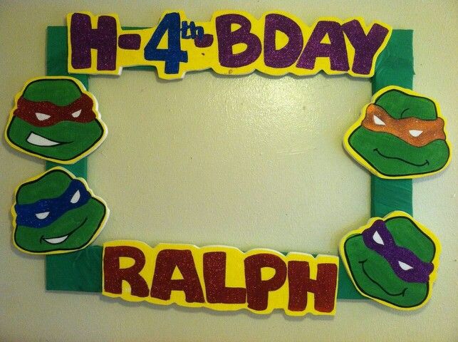 Detail Ninja Turtle Picture Frames Nomer 4