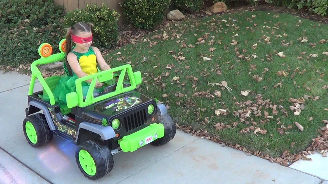 Detail Ninja Turtle Power Wheels Jeep Nomer 5