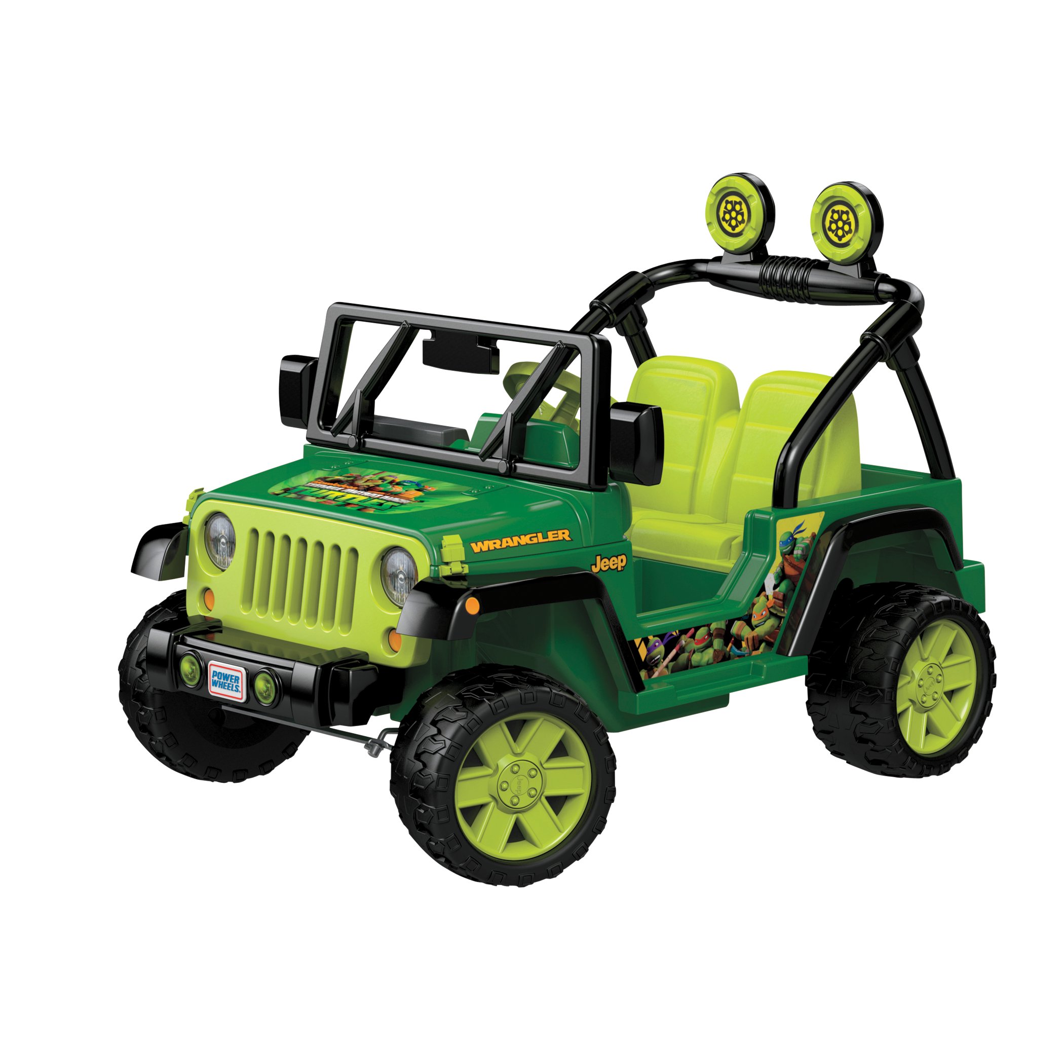 Detail Ninja Turtle Power Wheels Jeep Nomer 7