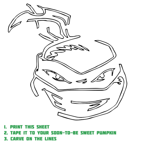 Detail Ninja Turtle Pumpkin Pattern Free Nomer 37