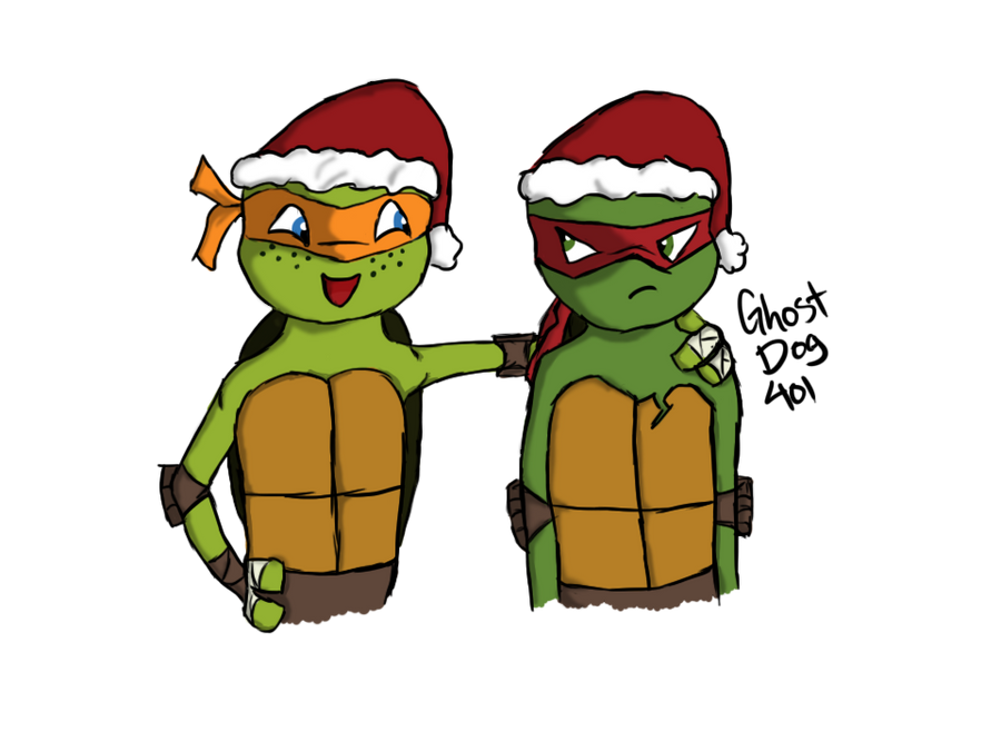 Detail Ninja Turtle Santa Hat Nomer 15