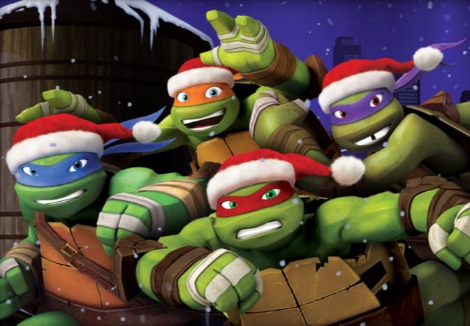 Detail Ninja Turtle Santa Hat Nomer 3