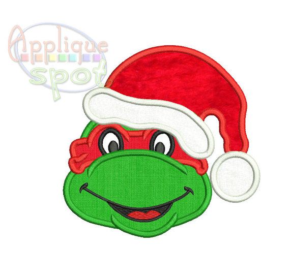 Detail Ninja Turtle Santa Hat Nomer 5