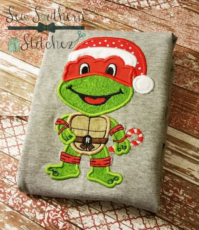 Detail Ninja Turtle Santa Hat Nomer 6