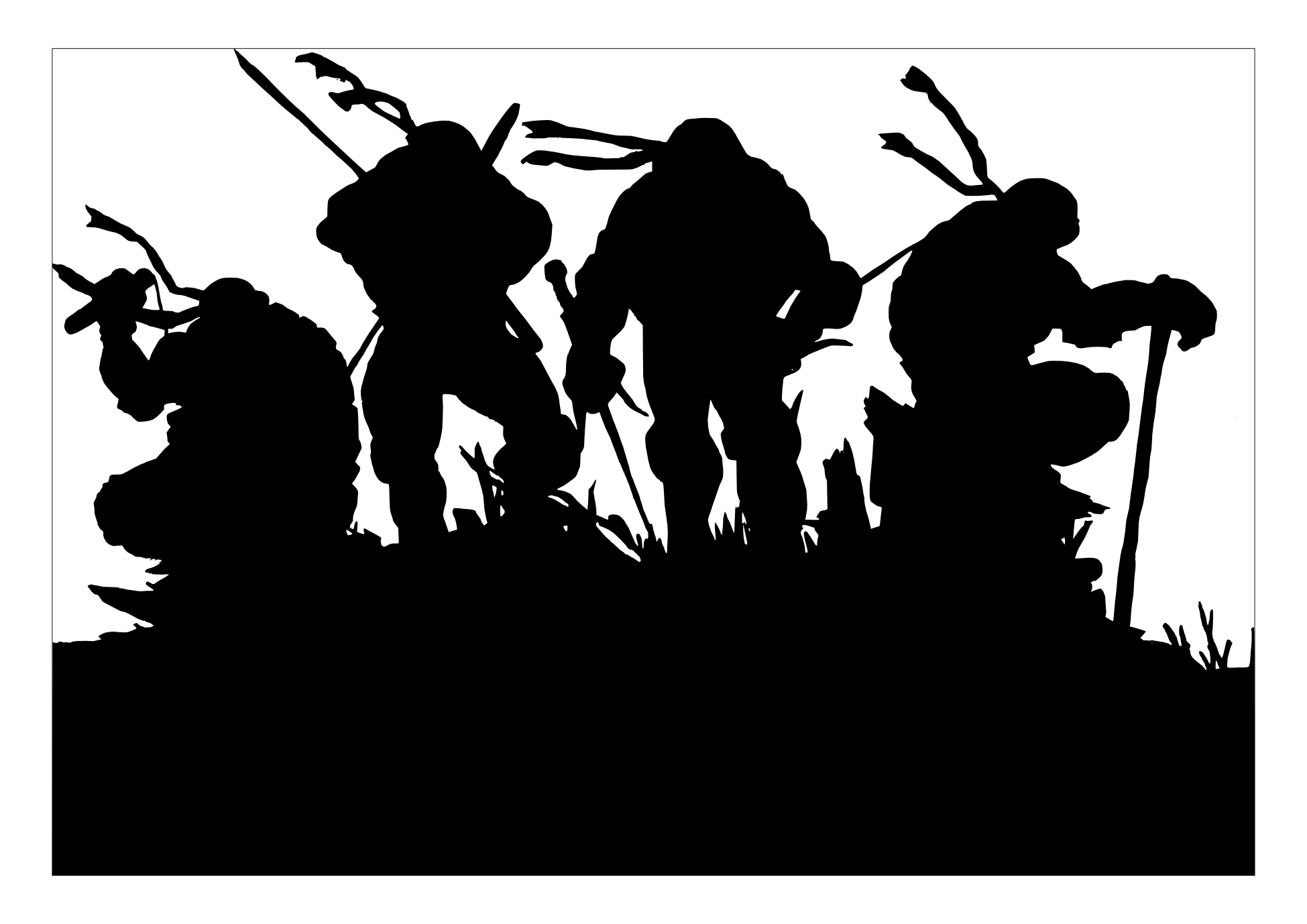 Ninja Turtle Silhouette - KibrisPDR