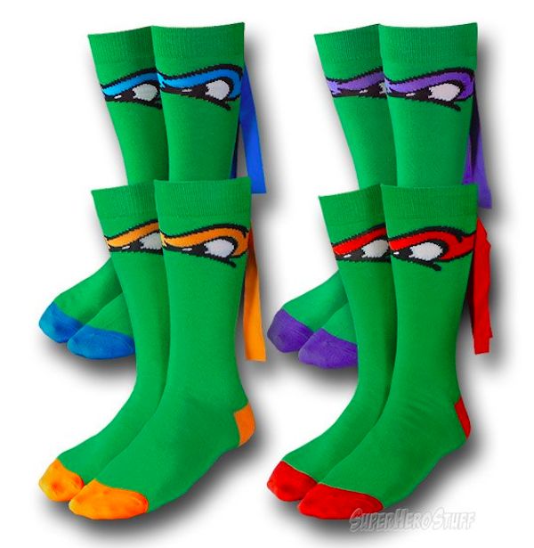 Detail Ninja Turtle Socks Nomer 27