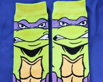 Detail Ninja Turtle Socks With Cape Nomer 48