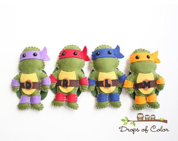 Detail Ninja Turtle Teddy Nomer 45