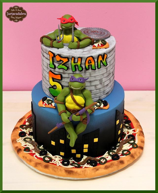 Detail Ninja Turtle Tier Cake Nomer 18