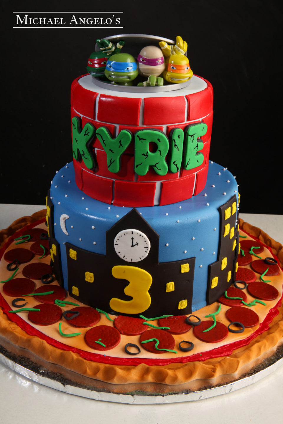 Detail Ninja Turtle Tier Cake Nomer 5