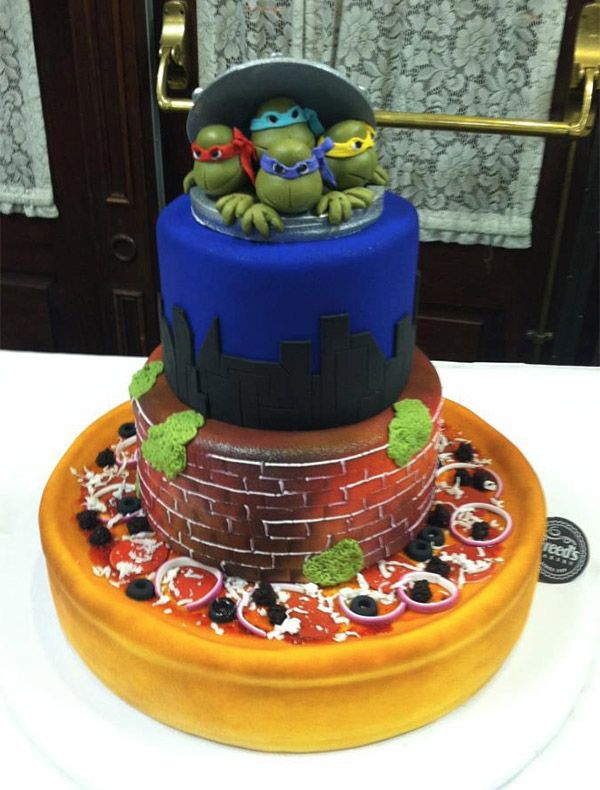 Detail Ninja Turtle Tier Cake Nomer 9