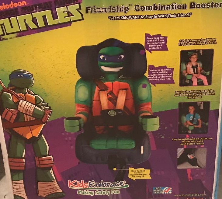 Detail Ninja Turtle Toddler Car Seat Nomer 32