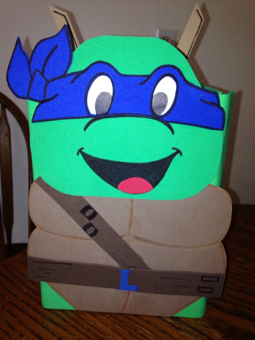 Detail Ninja Turtle Valentines Box Nomer 5